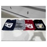 4 Pcs - Sz 4XL Chupps Auction Dri Fit Shirts