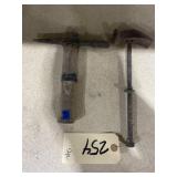 Small Pick Axe & Hammer