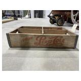 Vintage Wooden Soda Pop Crate - Pepsi