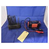 12 Volt Pulse Repair Charger & Assorted Drill Bits