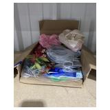 Silk Flowers - Christmas Lights - Tissue Paper
