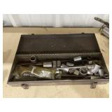 Metal Box w/Assorted Ratchets