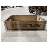 Vintage Wooden Soda Pop Crate - RKO