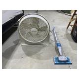 Lasko Floor Fan & Bissell Corded Floor Mop