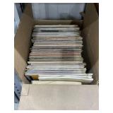 Box of Assorted Vinyl Records 33's