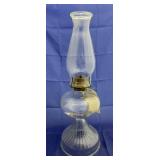 Glass Oil Lamp w/Chimney