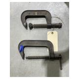2 - Bulldog C Clamps