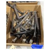 Box of Large Bolts & Nuts