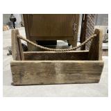 Wooden Carpenters Tool Box