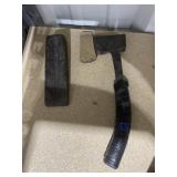 2 Pcs - Small Hatchet & Wedge