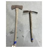 Pick Axe & Axe
