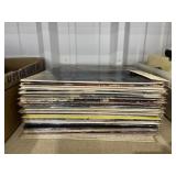 Pile of Assorted Vinyl Records 33's