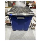 Plastic Tote w/Lid - Fertilizer - Potting Soil