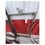 Chain Link Gate 33"W x 44"H
