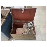 Metal Job Box w/Welding Gloves - Torch