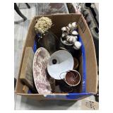 Vase - Faux Flowers - Decorative Plate - Shades