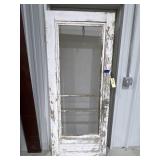 Vintage Wood Door 78 1/2 x 32