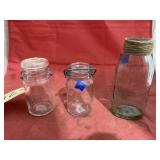 3 - Glass Jars