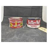 2 - Coffee Tins