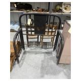 Metal Bed Frame Bench - no seat