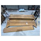 Bed Frame w/Headboard & Footboard 76"W