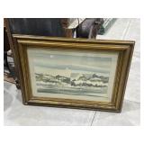 Framed Wall Art 37"x28"