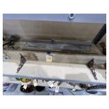 2 - Wood Shelves 40" & 38"