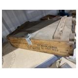 Wood Ammo Box