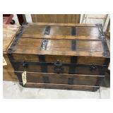 Wooden Trunk 32"L x 19"W x 22"H