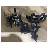 Cast Iron Oil Lamp Holder