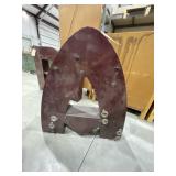 Vintage Lighted Metal Letter "A" - no bulbs