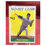 NO HIT CLUB HOF NOLAN RYAN CARD