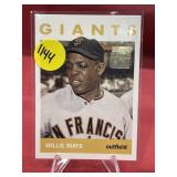 INSERT CARD TOPPS HOF WILLIE MAYS CARD