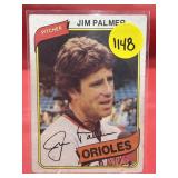 1980 TOPPS HOF JIM PALMER CARD