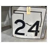 Metal Sign 24" x 24"