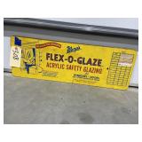 Wood "Flex o Glaze" Sign 28"x9-1/2"