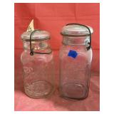 2 - Glass Ball Jars