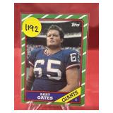 ROOKIE CARD 1986 TOPPS BART OATES
