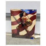 Metal Sign "Wonder Woman" 12"x16"