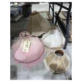 4 - Vintage Lamp Shades