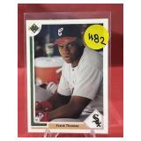 ROOKIE CARD 1991 UPPERDECK HOF FRANK THOMAS