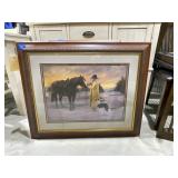 Framed Scroggins Print 33"x27"