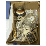 Animal Horn Keychains - Small Clocks