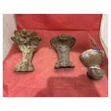 3 - Cast Iron Claw Foot Legs