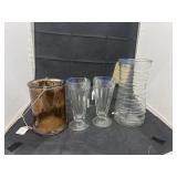 4 Pcs - Milkshake Cups - Vase - Glass Lantern