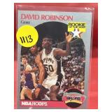 ROOKIE CARD 1990 NBA HOOPS HOF DAIVD ROBINSON