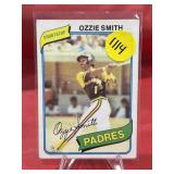 2ND YR CARD 1980 TOPPS HOF OZZIE SMITH