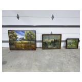 3 Pcs Wall Art 40"x31"