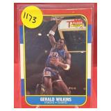 ROOKIE CARD 1986 FLEER PREMIER GERALD WILKINS