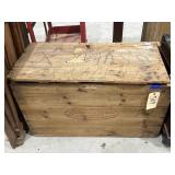 Wooden Storage Box 33"L x 17"W x 21"H